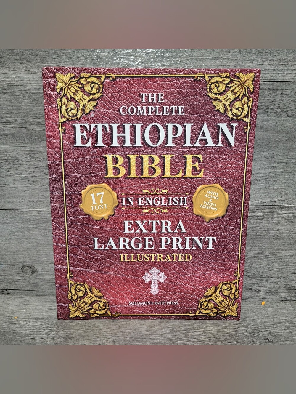 The Complete Ethiopian Bible in English Solomon's Gate Press Extra Large Print